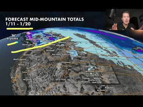 Wie geht es weiter? Bergwetter-Update vom 11.1., Meteorologe Chris Tomer