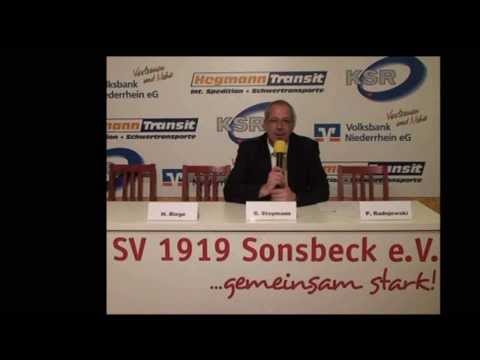 Vorschau auf Pressekonferenzen des SV Sonsbeck