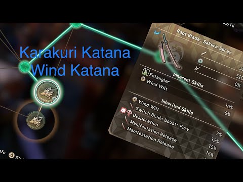 WILD HEARTS Character Build Karakuri Katana- Wind Katana