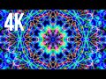 Find Inner Peace w/ 4 hours of 4k 60fps Calming Relaxing Kaleidoscope Visuals Ultra High Definition