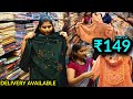 Offer Sale Rs 149 Casual Office Wear Kurtis Umbrella Anarkali Embroidery Work Up To 3 XL