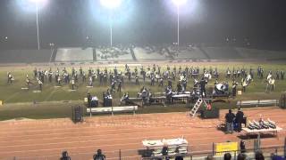 preview picture of video 'Tulare Western Mustang Band and Colorguard - Lemoore Tiger Classic Band Review -  11-08-14'