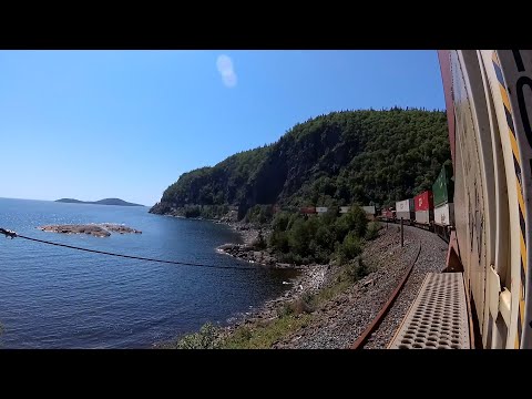 Train Hopping along Lake Superior - CP Mactier to Thunder Bay