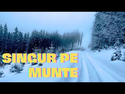 Traseu Iarna Piatra Mare - Singur pe munte