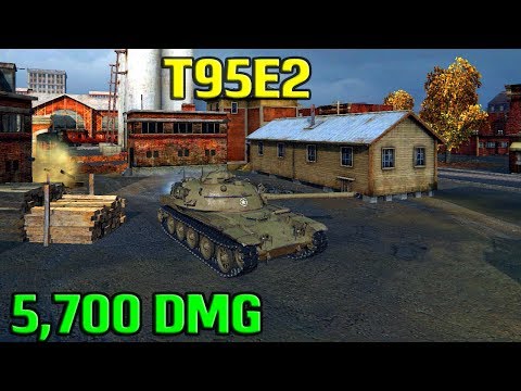 World Of Tanks | T95E2 - 5700 Damage - 5 Kills