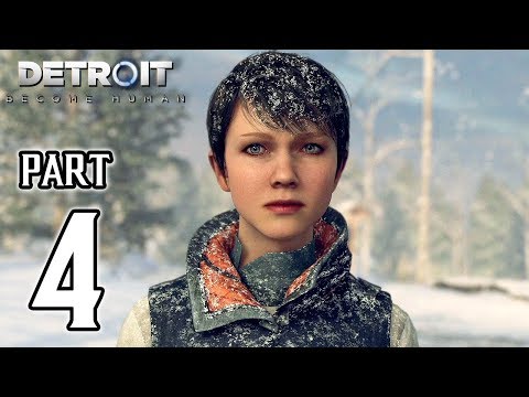 DETROIT BECOME HUMAN Walkthrough PART 4 (PS4 Pro) No Commentary Gameplay @ 1080p HD ✔