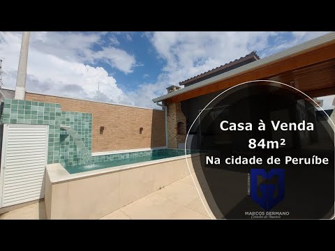 Casa à venda em Peruíbe | Estância Flora Rica | 2 quartos com suíte | 84m²