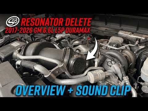 S&B Resonator Delete for 2017-2026 GM 6.6L L5P Duramax video