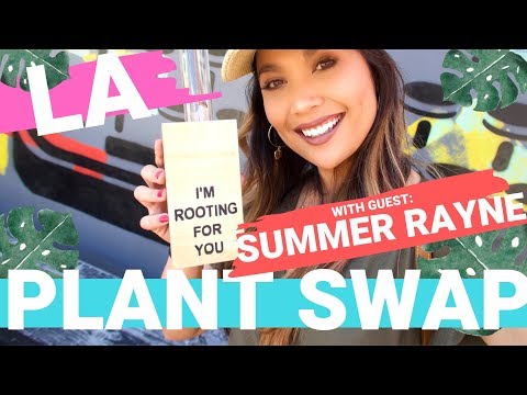 Plant Swap and Haul with Summer Rayne Oakes! | LA PLANT SWAP 2019