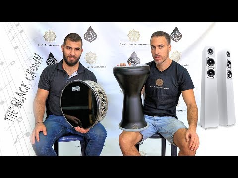 THE BLACK CROWN DARBUKA