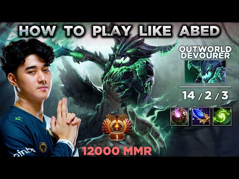 EG.ABED OD GAME PLAY - 12K MMR  - How to play like ABED