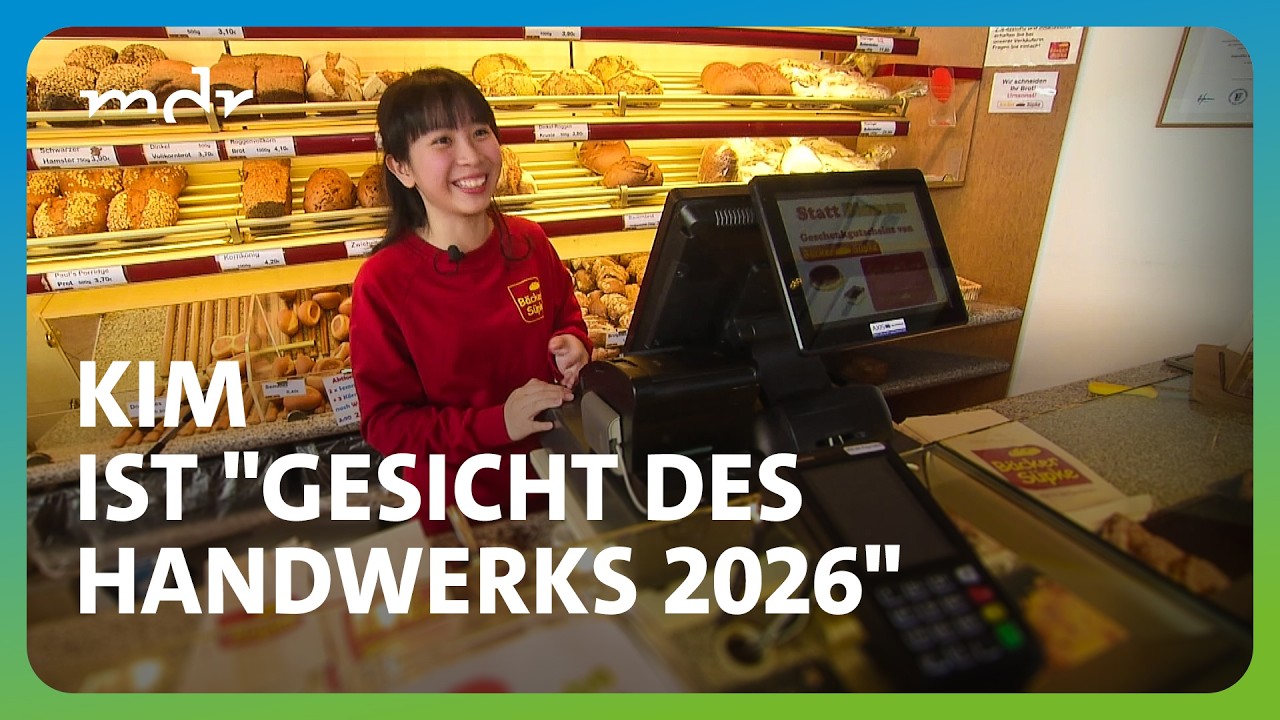 Über TikTok nach Thüringen: Kim aus Vietnam wird zur Bäckereifachverkäuferin | MDR um 4 | MDR