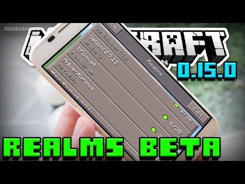 Minecraft PE News 0.15.0 - REALMS BETA & TRIAL TESTING (Pocket Edition)