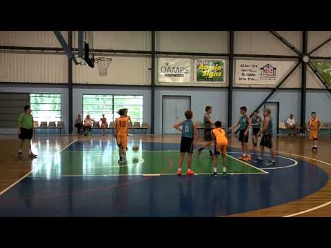 TV Jets U14 Boys Div 1 Basketball 1 Feb 2014 First Half vs Palmerston 104 0001