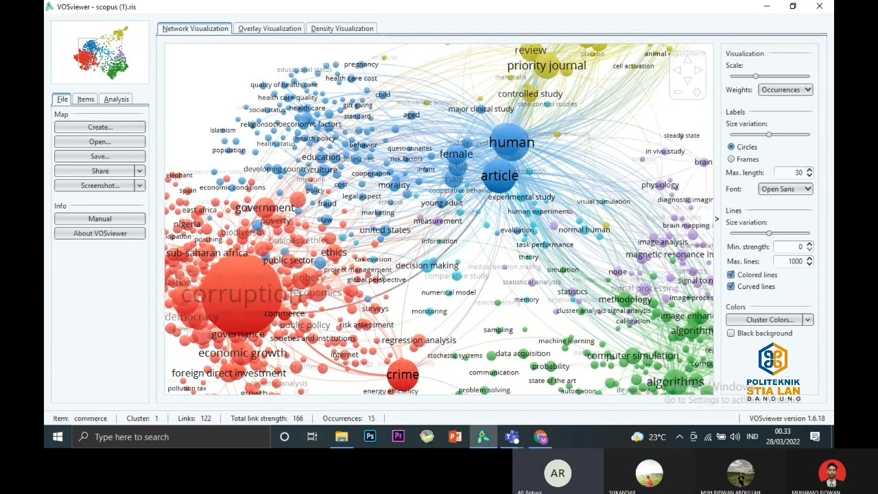 Tutorial Scopus dan Vosviewer