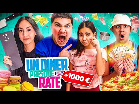 UN DÎNER PRESQUE RATÉ EN FAMILLE ! L'ÉQUIPE GAGNANTE REMPORTE 1000€ !