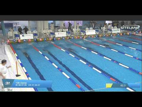 Finale dei 100 Dorso  Assoluti Femmine Agonisti - 17 Memorial Chiara Giavi