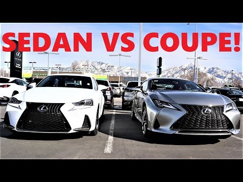 2020 Lexus RC 350 F Sport Vs 2020 Lexus IS 350 F Sport: Is The RC Worth $5,000 More???