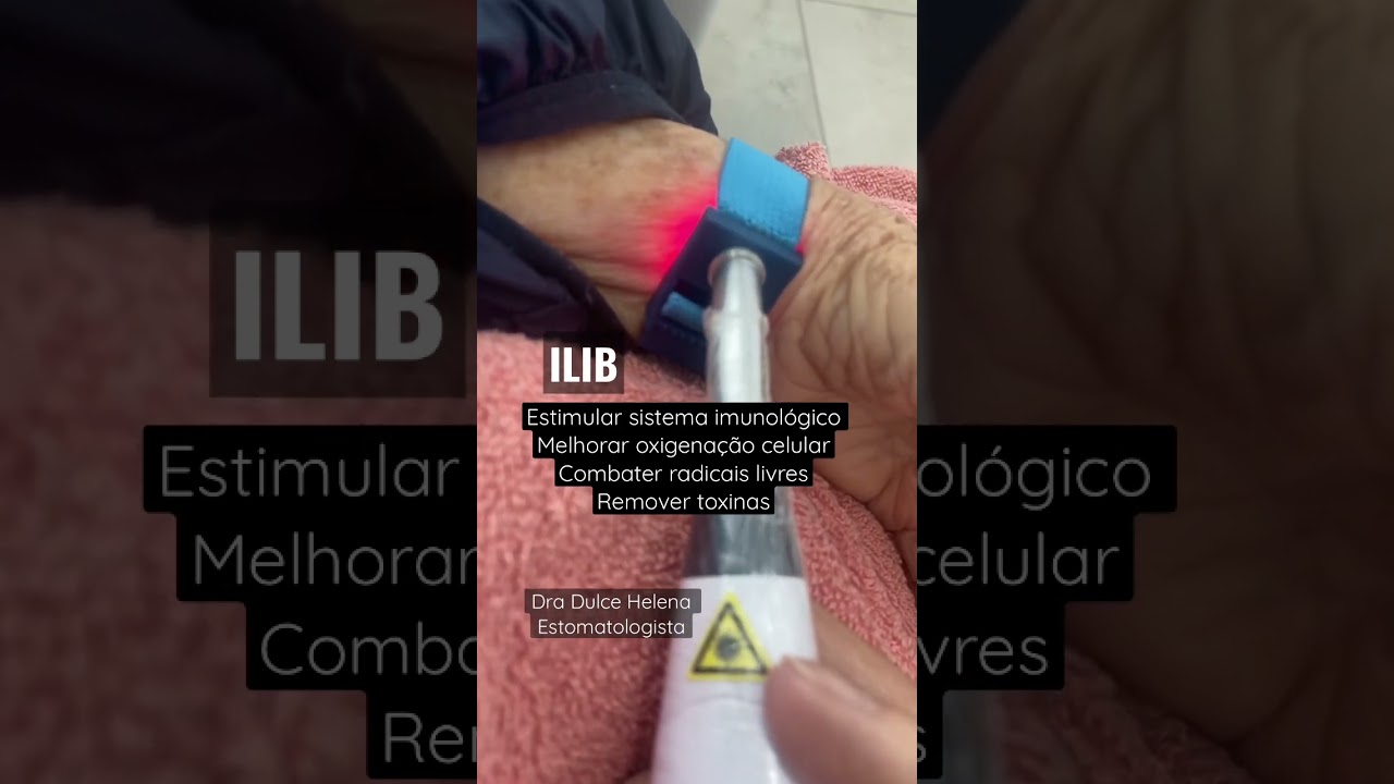 ILIB -laser sistêmico #estomatologista #estomatologia #ilib