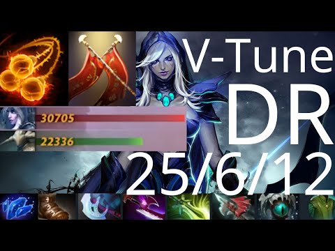 V-Tune Drow Ranger vs Sven, Lina, Venomancer - no bkb - dota2