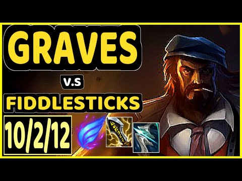 JUHAN (GRAVES) vs FIDDLESTICKS - 10/2/12 KDA JUNGLE CHALLENGER GAMEPLAY - KR