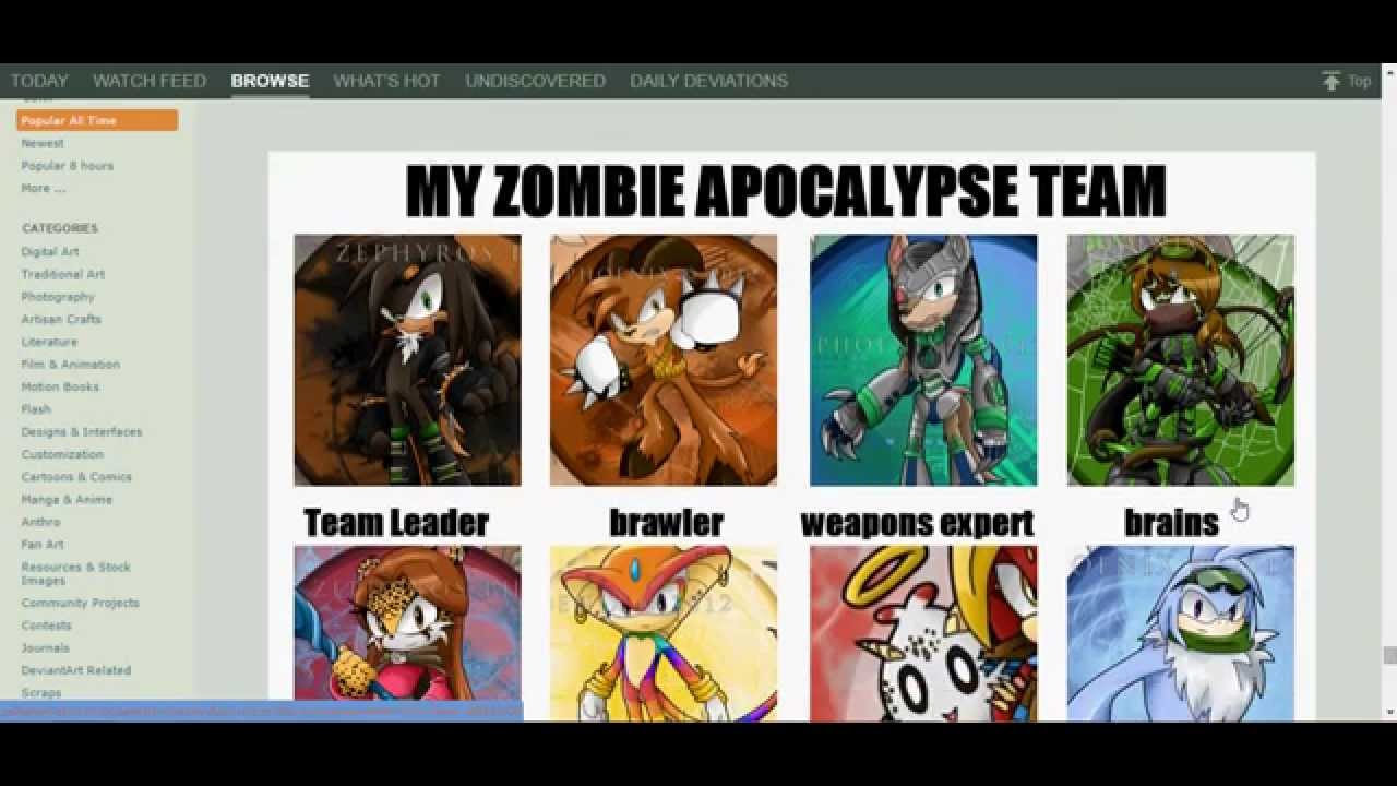 Random DeviantArt Shenanagins Episode 1: ON THE HUNT FOR BAD OCS