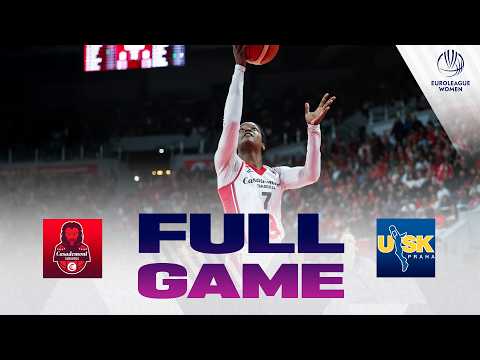 Casademont Zaragoza v ZVVZ USK Praha | Full Basketball Game | EuroLeague Women 2025-26