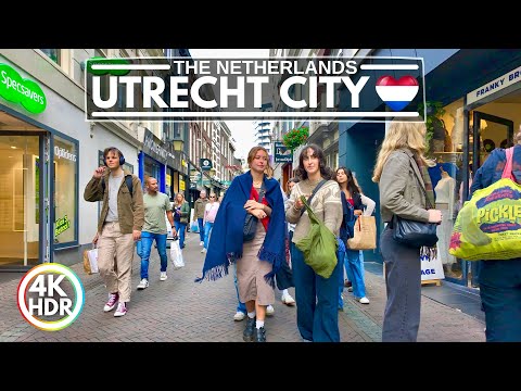 🇳🇱 Utrecht, The Most Interesting Dutch City - September 2024 4K-HDR 60fps Walk