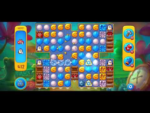 Fishdom level 10717 no boosters フィッシュダム ノーマル