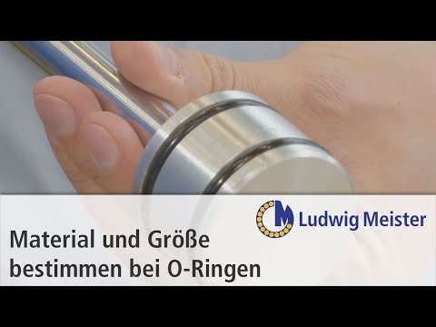The right material and size selection for O-rings