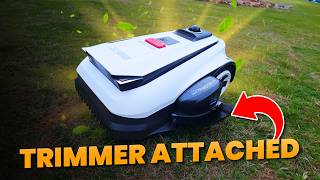 Powerful Robot Mower with a STRING TRIMMER - Ecovacs GOAT A3000 Review