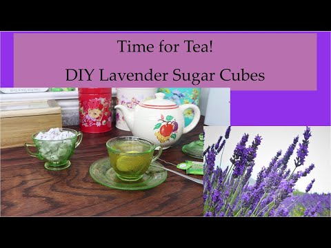 Time for Tea! DIY Lavender Sugar Cubes plus Max Patch, NC on the Appalachian Trail