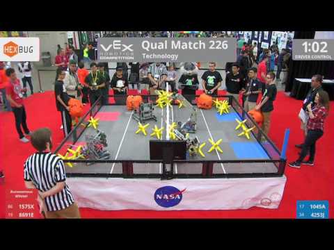 2017 VRC Tech Q226 - 1575X 8691E vs 1045A 4253J - 48 to 1