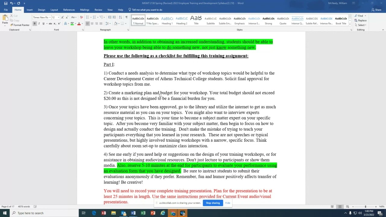 Employee Training and Development Project Overview