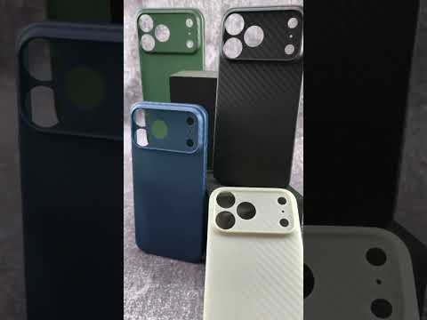 Чохол для iPhone 17 Pro Max протиударний, карбоновий K-Doo Air Carbon (Black) - фото 1 - id-p2835164682