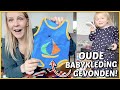 OUDE BABYKLEERTJES GEVONDEN & BABYUiTZETLiJST SHOPPEN ( + shoplog)  ? | Bellinga Vlog #2059