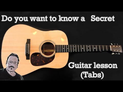 How to Play Do You Want to Know a Secret – The Beatles | Guitar Lesson (Tabs)