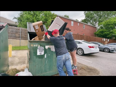 YouTube video about: Can I throw my trash in an apartment dumpster?