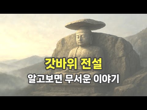 갓바위 전설 - 알고보면 무서운 이야기