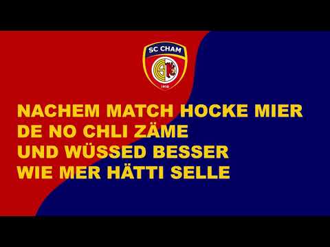 Vereinssong SC Cham "Nummer Eis - SC Cham"