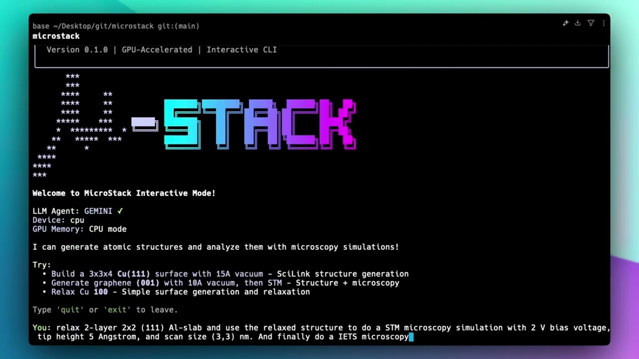µStack Demo Video