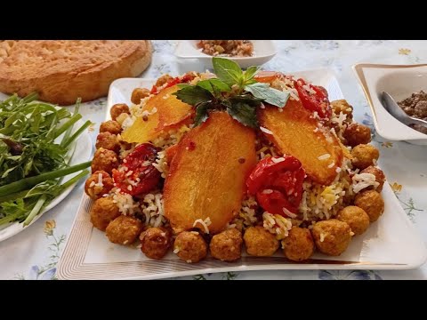 cooking Adaspolov ba Gushte Ghelgheli | Adaspolov | Gushte Ghelgheli | cooking | Iranian cooking 