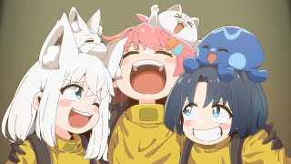 【アニメ】絶体絶命フブみこあおくゆ in the Backrooms【白上フブキ/さくらみこ/火威青】