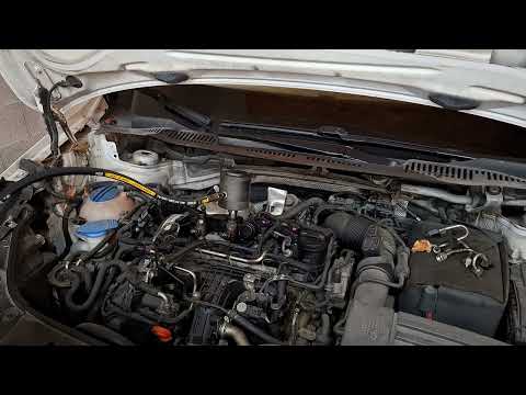 vw caddy 1.6 tdi seized injector removal