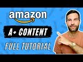 How To Create A+ Content On Amazon in 2022 | Step By Step Tutorial