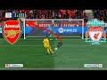 Penalty shootout | Liverpool vs Arsenal | fifa 22 gameplay