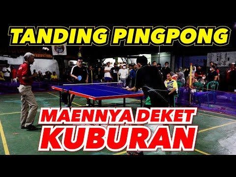 TANDING PINGPONG DEKET KUBURAN LAWAN KOMUNITAS PISANGAN