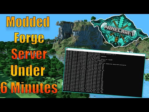 JoeBlowGaming - How To Make A Minecraft 1.17.1 Modded Forge Server In 5 Minutes!! Quick & Simple (2021)