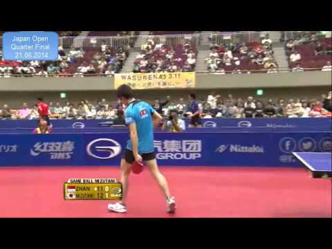 Japan Open-2014, Quarter Finals, ZHAN Jian - MIZUTANI Jun