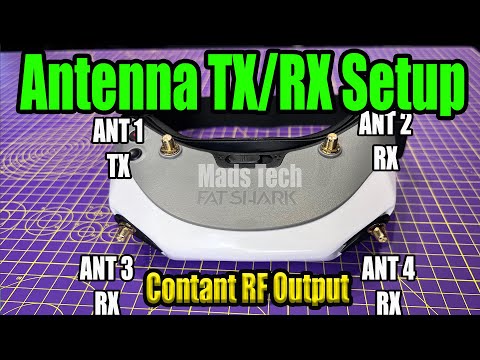 Fat Shark Dominator Avatar HD FPV Antenna Info - Constantly Transmit